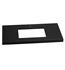 Ronbow 366637-1-Q02 TechStone™ WideAppeal™ 37" x 19" Vanity Top in Broad Black  - 2" Thick