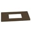 Ronbow 366637-1-Q27 TechStone™ WideAppeal™ 37" x 19" Vanity Top in Grand Green  - 2" Thick