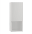 Ronbow 687230-E23 Contemporary 12" Bathroom Wall Cabinet in Glossy White