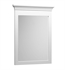 Ronbow 603324-W01 Transitional 24" x 33" Solid Wood Framed Bathroom Mirror in White (Qty.2)-[DISCONTINUED]