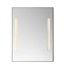 Ronbow 601224-BN Contemporary 23" x 30" Metal Framed Bathroom Mirror w/LEDs in Brushed Nickel (Qty.2)
