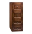 Ronbow 635112-F11 Milano 12" Drawer Bridge with Four Drawers in Colonial Cherry