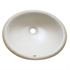 Avanity CUM18LN 18 1/8" Single Bowl Oval Undermount Bathroom Sink with Overflow in Linen