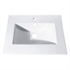 Avanity CUT25WT 25" Vitreous China Vanity Top with Integrated Rectangular Bowl in White