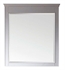 Avanity WINDSOR-M34-WT Windsor 34" Wall Mount Rectangular Framed Beveled Edge Mirror in White