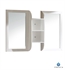 Fresca Bellezza 54" White Mirrors with Shelf Combination [DISCONTINUED]