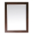 Avanity MADISON-M28-TO Madison 28" Wall Mount Rectangular Framed Beveled Edge Mirror in Tobacco (Qty.2)