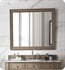 James Martin 157-M44-WW Bristol 44" Rectangular Bathroom Vanity Mirror in Whitewashed Walnut