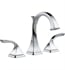 Brizo Virage Two Handle Widespread Lavatory Faucet with Metal Drain and Pop-up Type Fitting in Chrome (Qty.2)