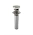 Brizo RP81628NK Push Button Pop-Up With Overflow - Luxe Nickel