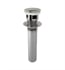 Brizo RP81628PN Push Button Pop-Up With Overflow - Polished Nickel