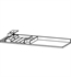 Duravit UV985107878 48 5/8" Interior System for Cabinet Pullout without Siphon Cut-Out in Maple