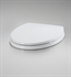 TOTO SS113#11 SoftClose Round Closed-Front Toilet Seat and Lid in Colonial White