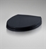 TOTO SS113#51 SoftClose Round Closed-Front Toilet Seat and Lid in Ebony