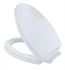 TOTO SS114#01 SoftClose Elongated Closed-Front Toilet Seat and Lid in Cotton White