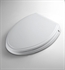 TOTO SS154#11 Traditional SoftClose Elongated Closed-Front Toilet Seat and Lid in Colonial White