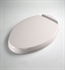 TOTO SS204#03 SoftClose Oval Closed-Front Toilet Seat and Lid in Bone