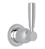 Rohl U.3064LS-APC-TO Perrin and Rowe Holborn Trim for Volume Controls and Diverters in Polished Chrome