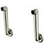 Rohl ZZ9353502A-STN Iron Tub Unions - Set Of 2 in Satin Nickel