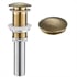 Kraus PU-10BG Pop-Up Drain without Overflow in Brushed Gold