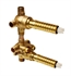 Rohl R1050BD Universal 1/2" Thermostatic Rough Valve with Integrated Three Outlet Dedicated Diverter