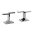 Graff C9-VS-PC Immersion Bathroom Sink Faucet Handle Set - Deck Mounted in Polished Chrome