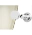 Valsan 66303NI Kingston 1 3/4" Wall Mount Mirror Support in Polished Nickel