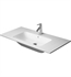 Duravit 2336100000 ME by Starck 40 1/2" Wall Mount Bathroom Sink with Overflow and Tap Platform - Single Hole Faucet