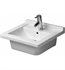 Duravit 0303480000 Starck 3 17 3/8" inch Drop In Porcelain Bathroom Sink - Three Holes