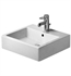 Duravit 0454500000 Vero 17 3/4" Wall Mount Bathroom Sink with Overflow and Tap Platform - Single Hole