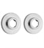 Jaclo 6603 Wall Mount Contemporary Shower Curtain Rod Flanges