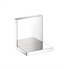 Hansgrohe 40872000 Axor ShowerCollection 4 3/4" Wall Mounted Short Shower Shelf Trim in Chrome