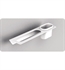 Sonia 161997 Code Wall Mount Towel Bar and Tumbler in White