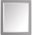 Avanity 14000-M28-TG Modero 28" Wall Mount Rectangular Framed Beveled Edge Mirror in Taupe Glaze