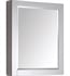 Avanity 14000-MC28-TG Delano 28" Rectangular Surface Mount Mirrored Medicine Cabinet in Taupe Glaze