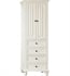 Avanity THOMPSON-LT24-FW Thompson 24" Free Standing Linen Tower in French White