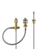 Hansgrohe 13439181 3-Hole Rough-In Single-Lever Roman Tub Set