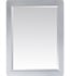 Avanity MODERO-M28-CG Modero 28" Wall Mount Rectangular Framed Beveled Edge Mirror in Chilled Gray