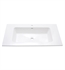 Avanity VUT390GL 39 3/8" Solid Surface Vanity Top with Basin in Glossy White