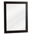 Hardware Resources MIR101-22 Cade Contempo 22" Wall Mount Rectangular Framed Mirror in Black
