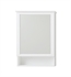 Ronbow 617124-W01 Wyatt 24" Rectangular Framed Medicine Cabinet with Left Hinge in White x2
