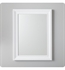 Ronbow 606124-W01 William Solid Wood H 32" x W 24" Framed Rectangular Bathroom Vanity Mirror in White x2-[DISCONTINUED]