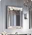 Ronbow 606324-BN Century H 33" x W 23" Metal Framed Rectangular Bathroom Vanity Mirror in Brushed Nickel (Qty. 2)