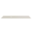 Ronbow E022841-L-Q28 Brit - 41" Wide White Stone Vanity Top with Drain Hole on Left -Wide White Techstone