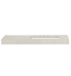 Ronbow E022941-8R-Q28 Brit - 41" Wide white Wideappeal Vanity Top with Sink Cutout on Right -Wide White Techstone