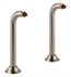 Brizo RP73765NK Deck Mounted Tub Filler Risers in Luxe Nickel