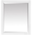 Avanity LAYLA-M28-WT Layla 28" Wall Mount Rectangular Framed Beveled Edge Vanity Mirror in White