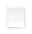 Avanity RILEY-M28-WT Riley 28" Wall Mount Rectangular Framed Beveled Vanity Mirror in White