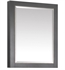 Avanity 170512-MC22-TGG Austen/Allie 22" Surface Mounted Rectangular Mirror Medicine Cabinet in Twilight Gray with Gold Trim