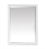 Avanity EMMA-M24-WT Emma 24" Wall Mount Rectangular Framed Beveled Edge Vanity Mirror in White (Qty. 2)